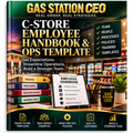 C-Store Employee Handbook & Ops Templates | English + Spanish