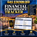 Financial Performance Tracker fillable PDF product cover